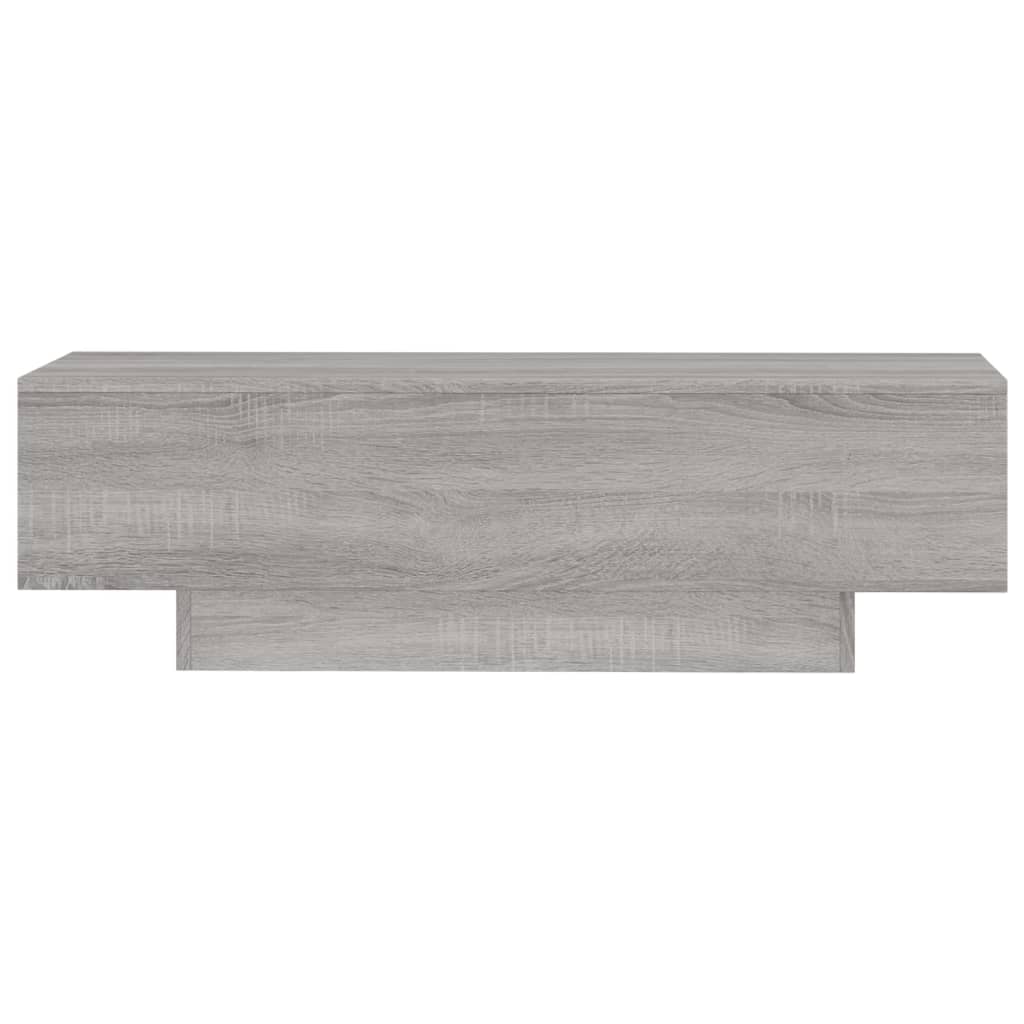 Coffee Table Grey Sonoma 100x49.5x31 cm Engineered Wood