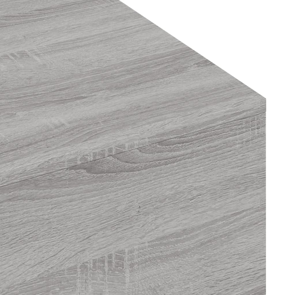 Coffee Table Grey Sonoma 100x49.5x31 cm Engineered Wood