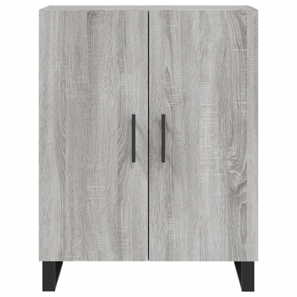 Highboard Grey Sonoma 69.5x34x180 cm Engineered Wood