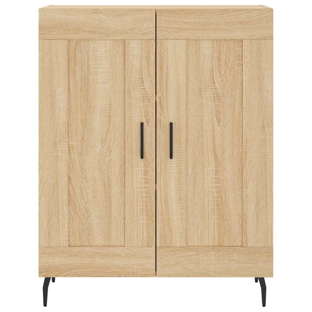 Highboard Sonoma Oak 69.5x34x180 cm Engineered Wood