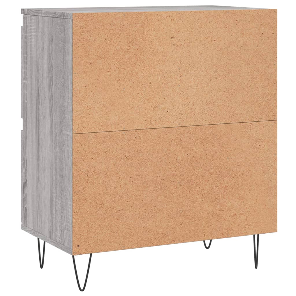 Sideboards 2 pcs Grey Sonoma Engineered Wood