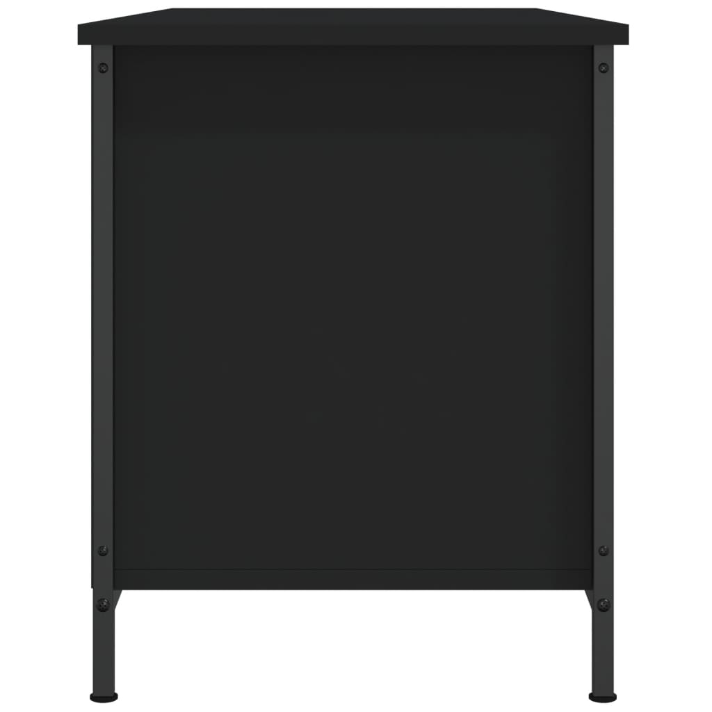 Modern Wooden 40 Inch TV Tele Stand Unit Cabinet With 2 Doors & Open Shelve