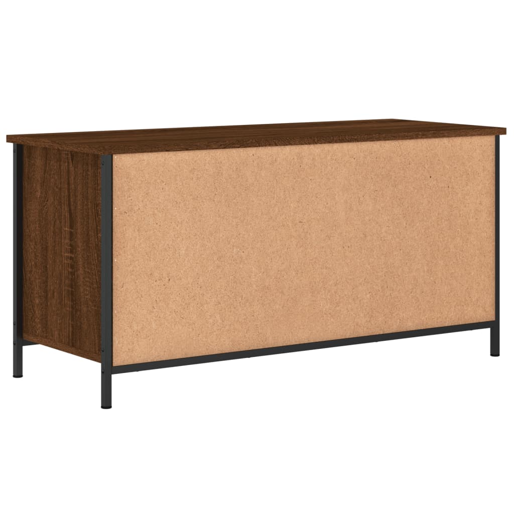 Modern Wooden 40 Inch TV Tele Stand Unit Cabinet With 2 Doors & Open Shelve