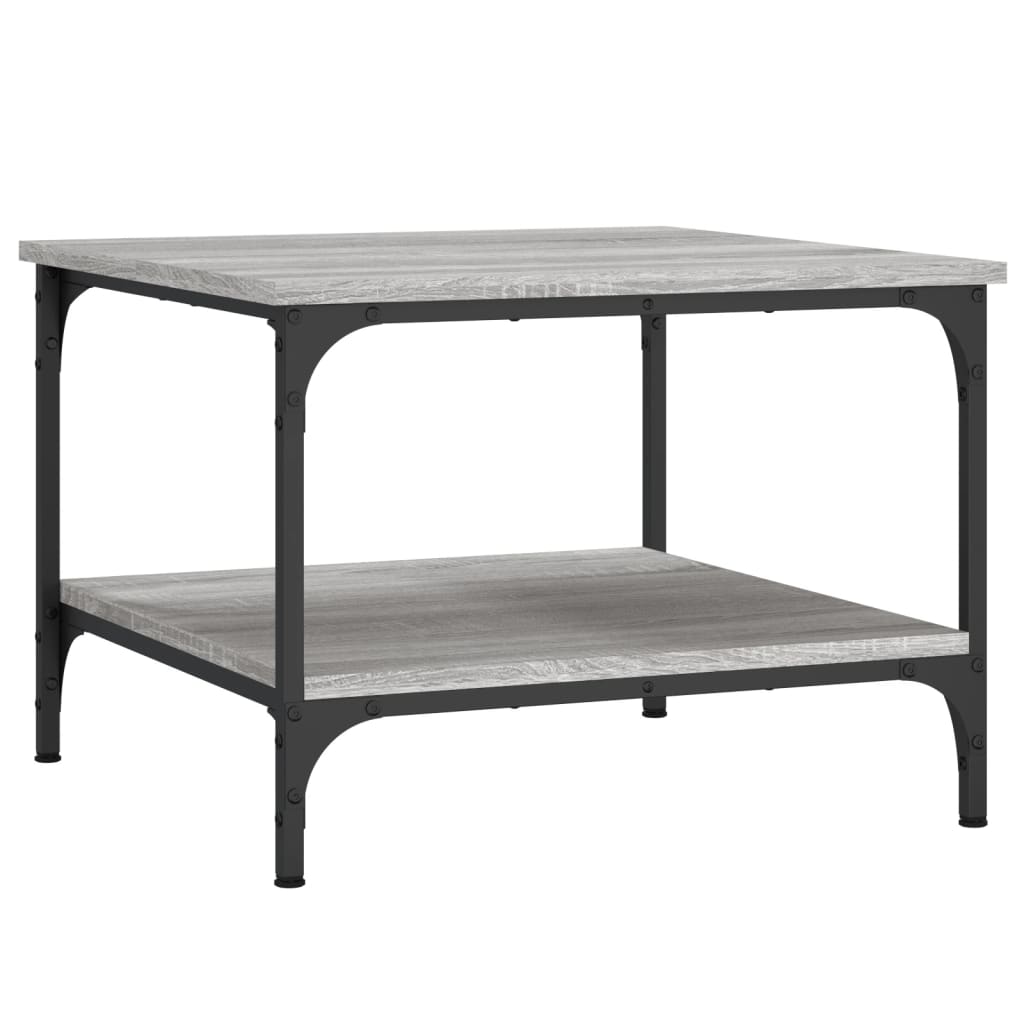 Coffee Table Grey Sonoma 55x55x40 cm Engineered Wood