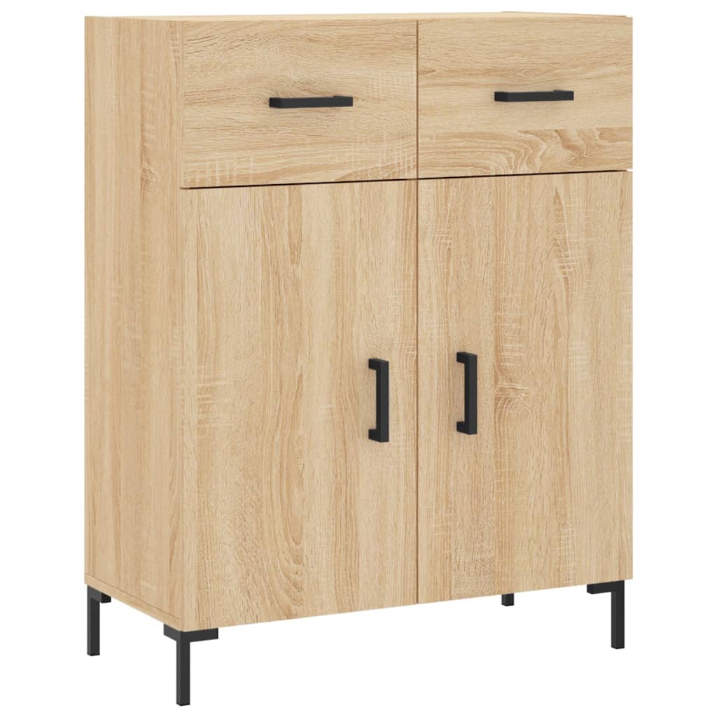 Sideboard Sonoma Oak 69.5x34x90 cm Engineered Wood