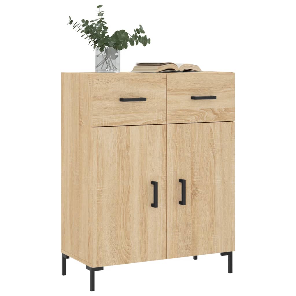 Sideboard Sonoma Oak 69.5x34x90 cm Engineered Wood