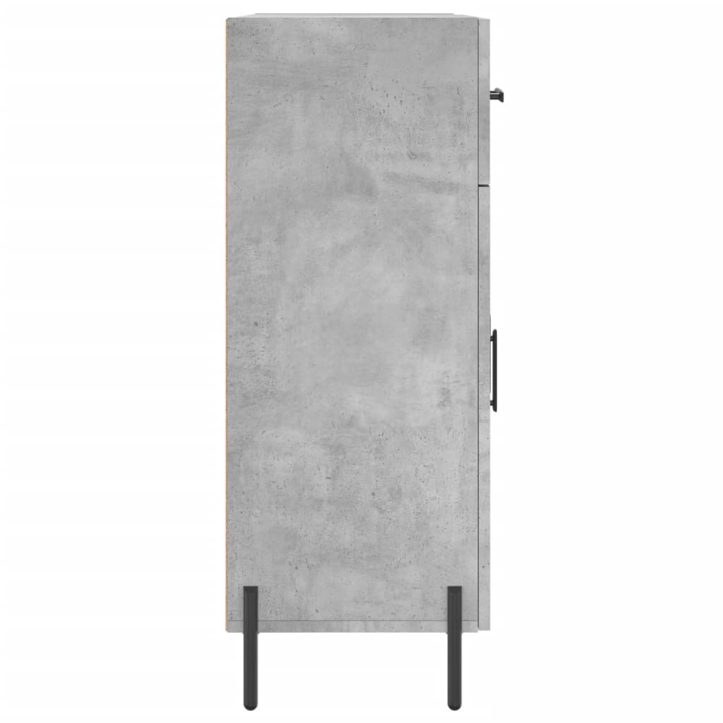 Sideboard Concrete Grey 69.5x34x90 cm Engineered Wood