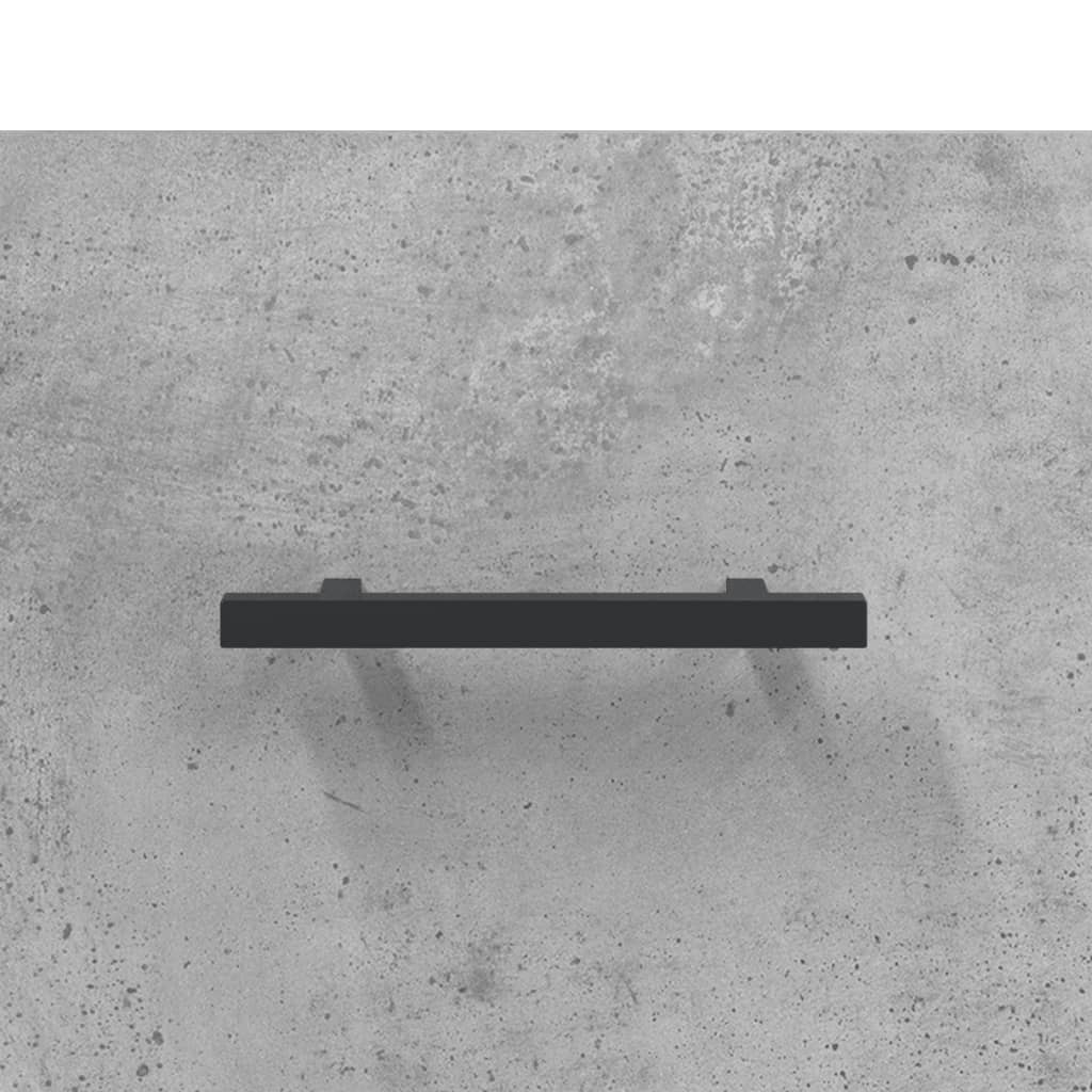 Sideboard Concrete Grey 69.5x34x90 cm Engineered Wood