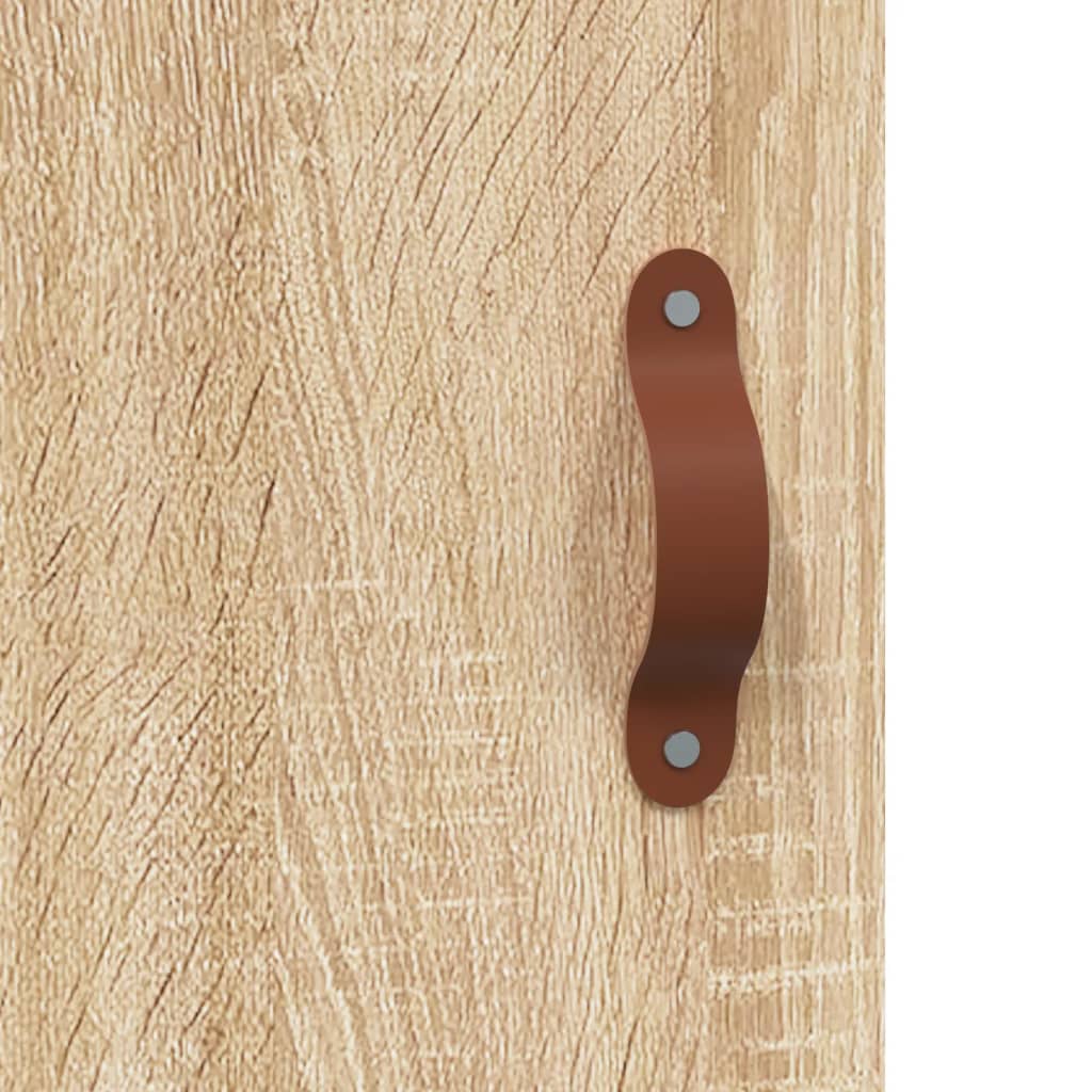 Wall Mounted Cabinet Sonoma Oak 69.5x34x90 cm