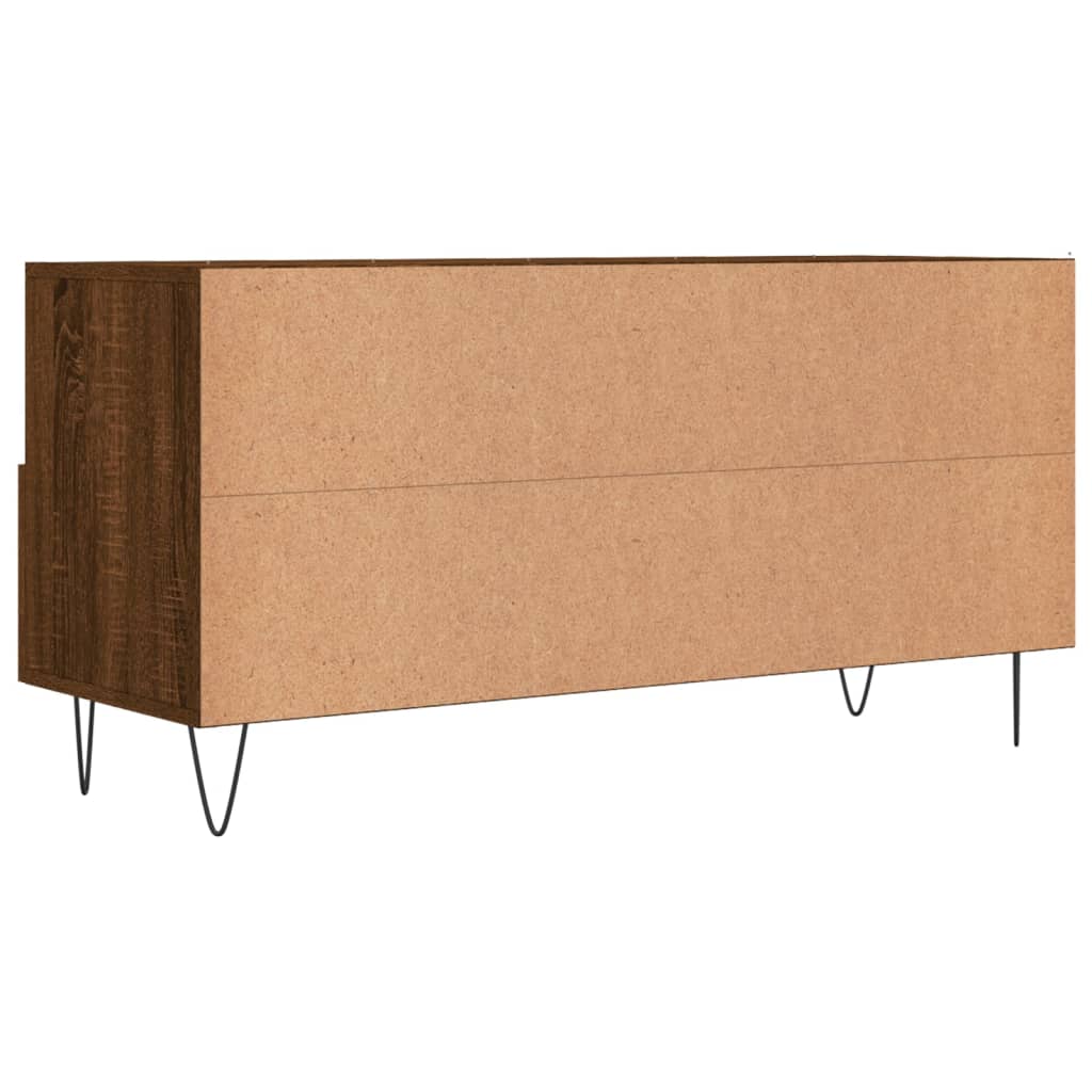 Modern Wooden TV Tele Stand Unit Cabinet With 3 Drawers & Open Storage Compartments