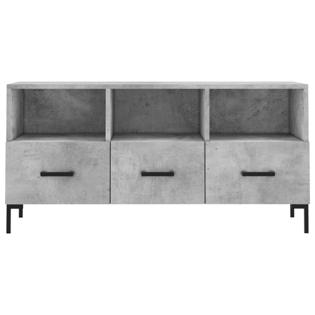 Modern Wooden TV Tele Stand Unit Cabinet Home Entertainment Unit With 3 Drawers
