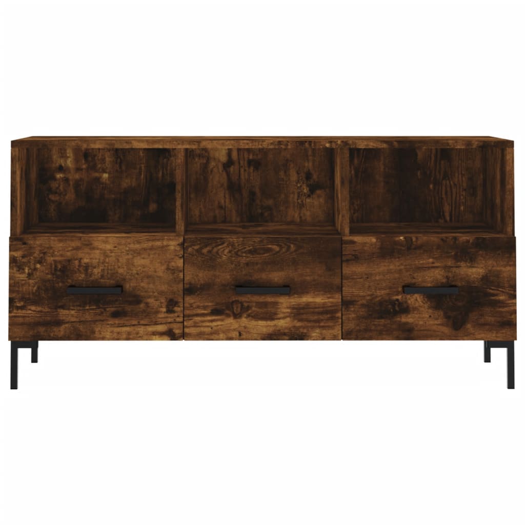 Modern Wooden TV Tele Stand Unit Cabinet Home Entertainment Unit With 3 Drawers