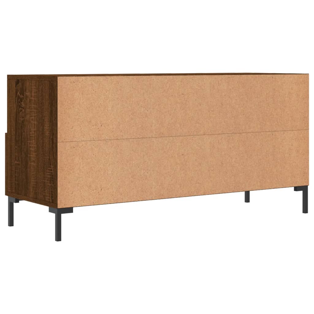 Modern Wooden TV Tele Stand Unit Cabinet Home Entertainment Unit With 3 Drawers