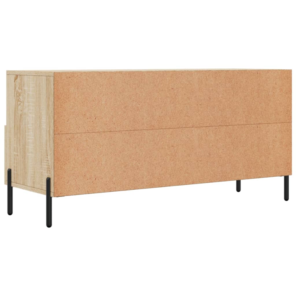 Modern Wooden TV Tele Stand Unit Cabinet With 3 Drawers & Storage Compartments