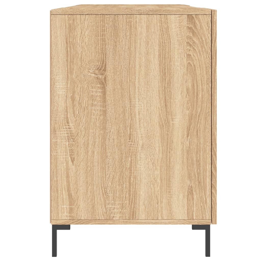 Desk Sonoma Oak 140x50x75 cm Engineered Wood