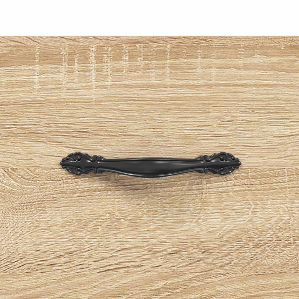 Wall-mounted Bedside Cabinet Sonoma Oak 35x35x20 cm