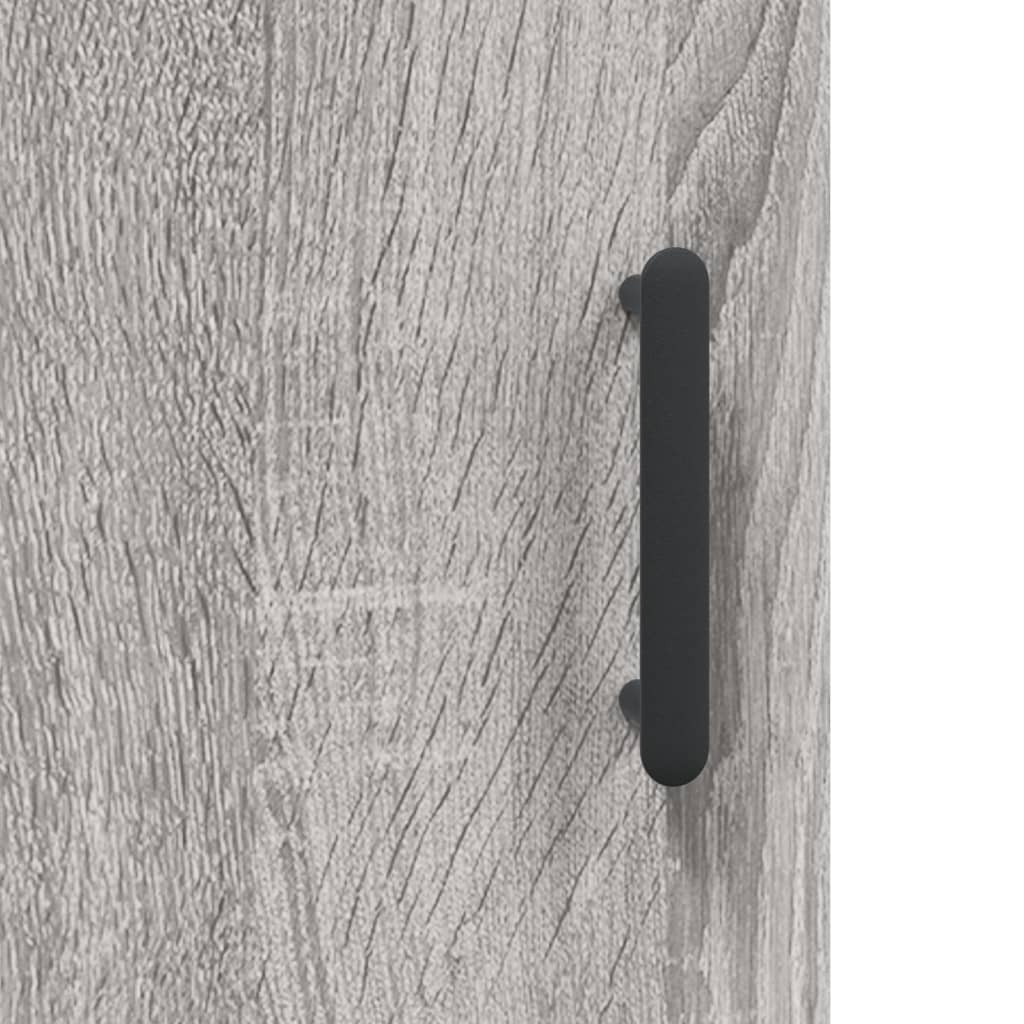 Wall Cabinet Grey Sonoma 60x31x70 cm Engineered Wood