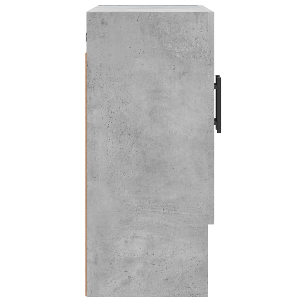 Wall Cabinet Concrete Grey 60x31x70 cm Engineered Wood