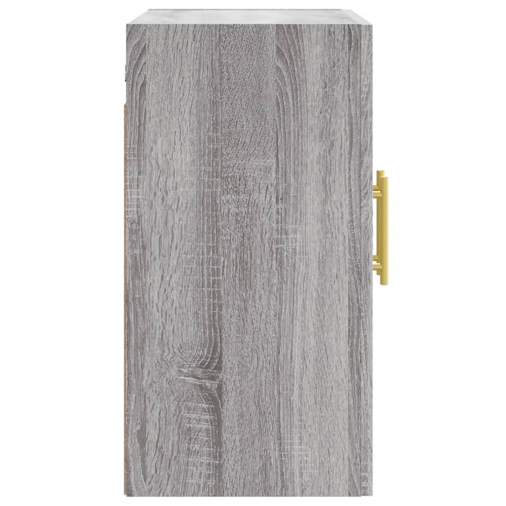 Wall Cabinet Grey Sonoma 60x31x60 cm Engineered Wood