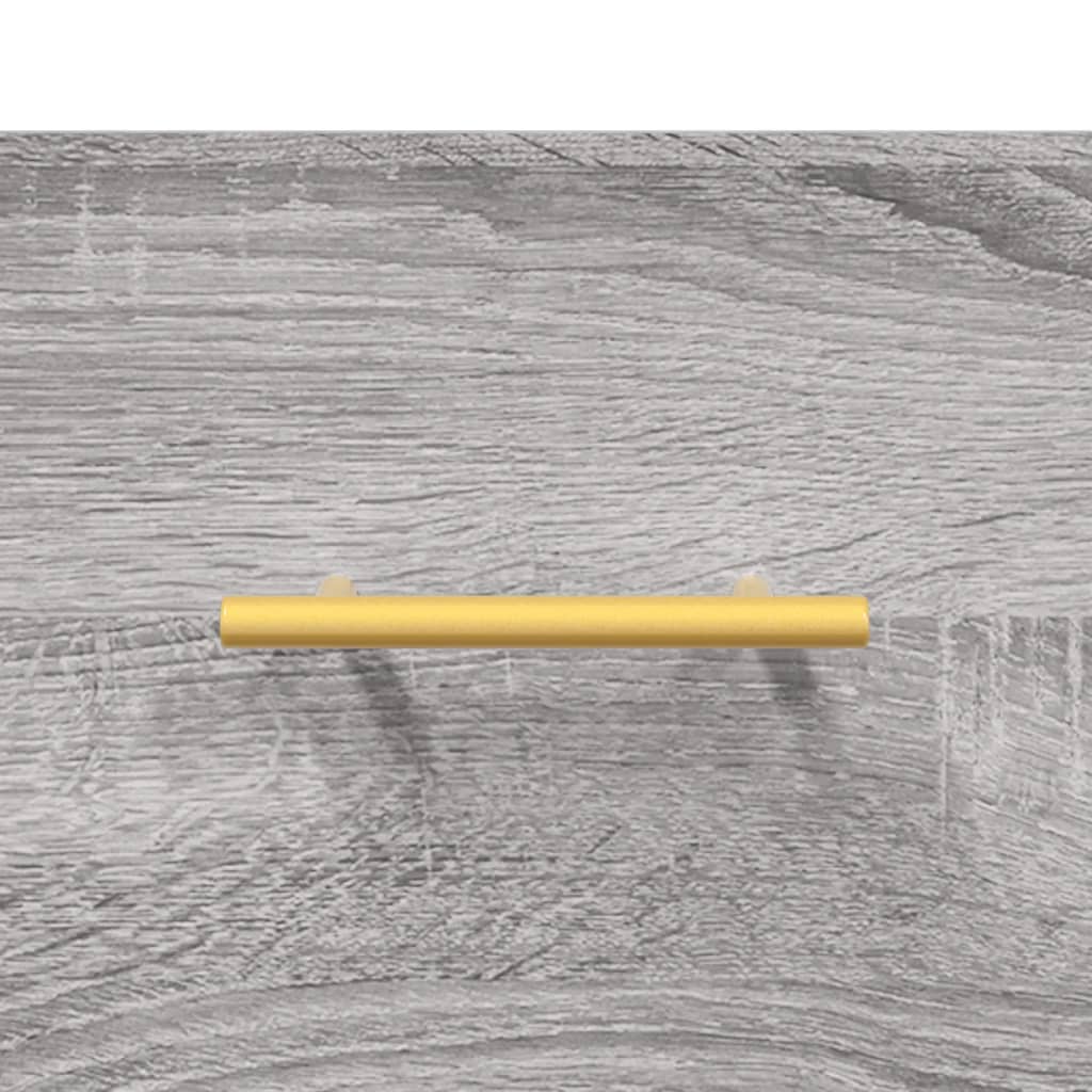 Wall Cabinet Grey Sonoma 60x36.5x35 cm Engineered Wood