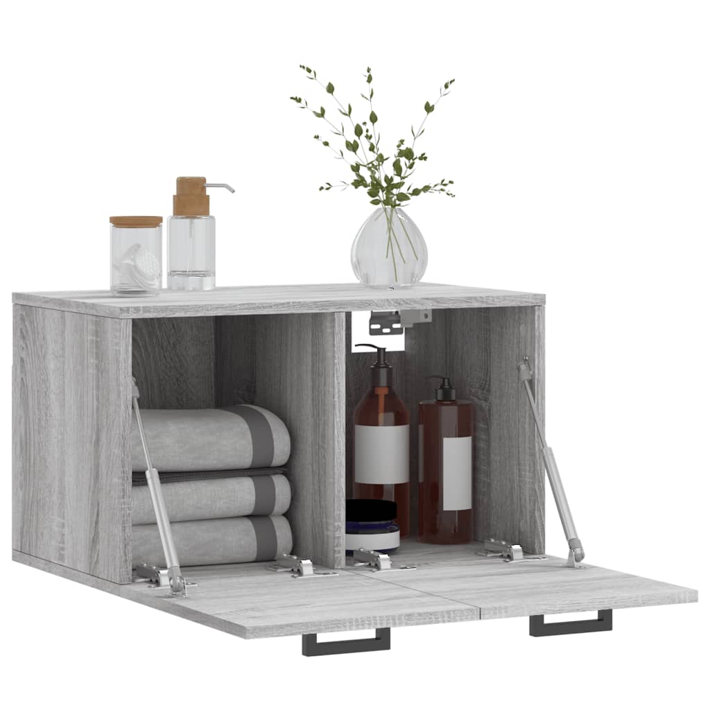 Wall Cabinet Grey Sonoma 60x36.5x35 cm Engineered Wood