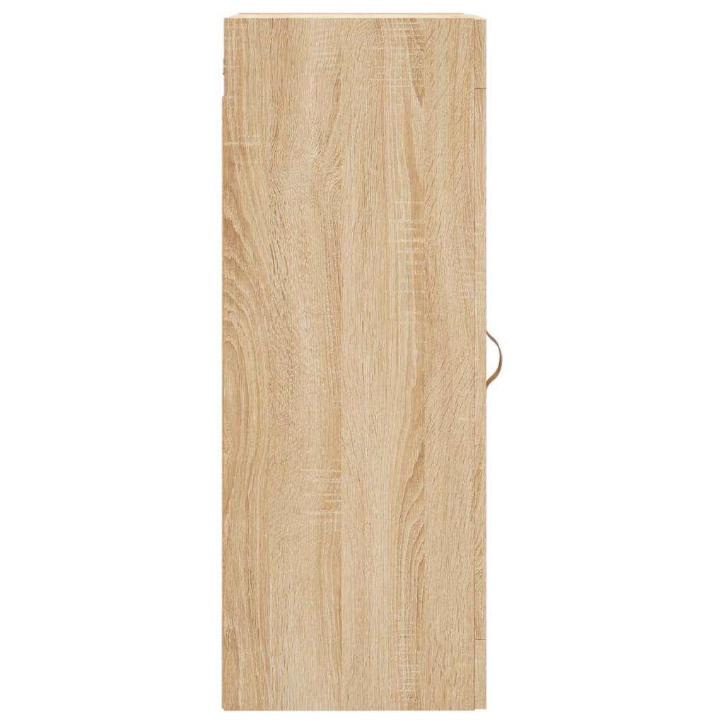 Wall Mounted Cabinet Sonoma Oak 34.5x34x90 cm Engineered Wood