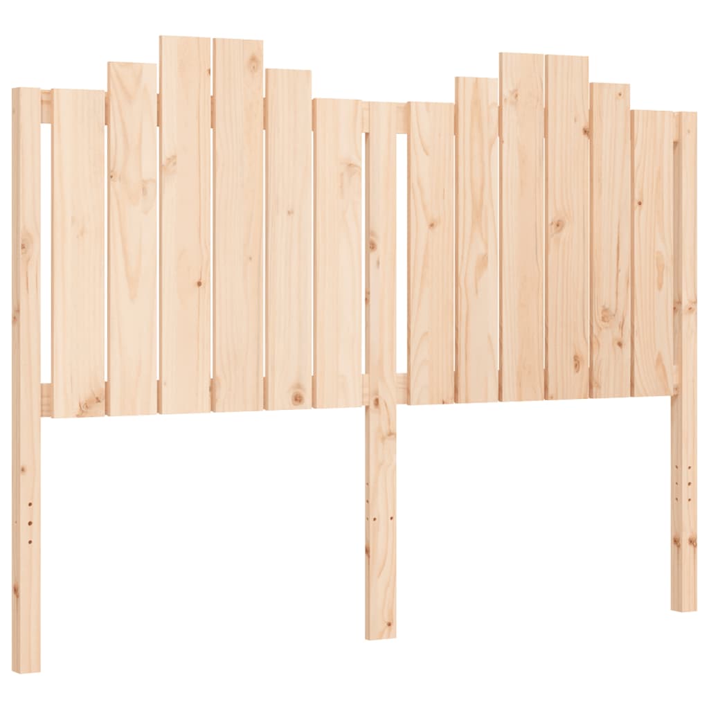 Bed Frame without Mattress Double Solid Wood Pine