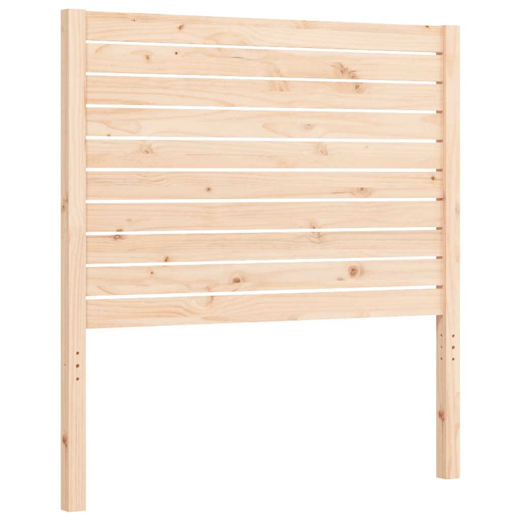 Bed Frame without Mattress Single Solid Wood Pine