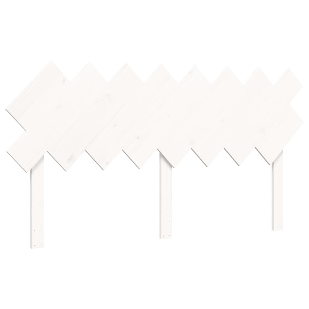 Bed Frame without Mattress White 160x200 cm Solid Wood Pine
