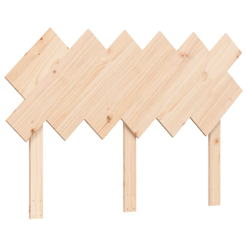 Bed Frame without Mattress Double Solid Wood Pine