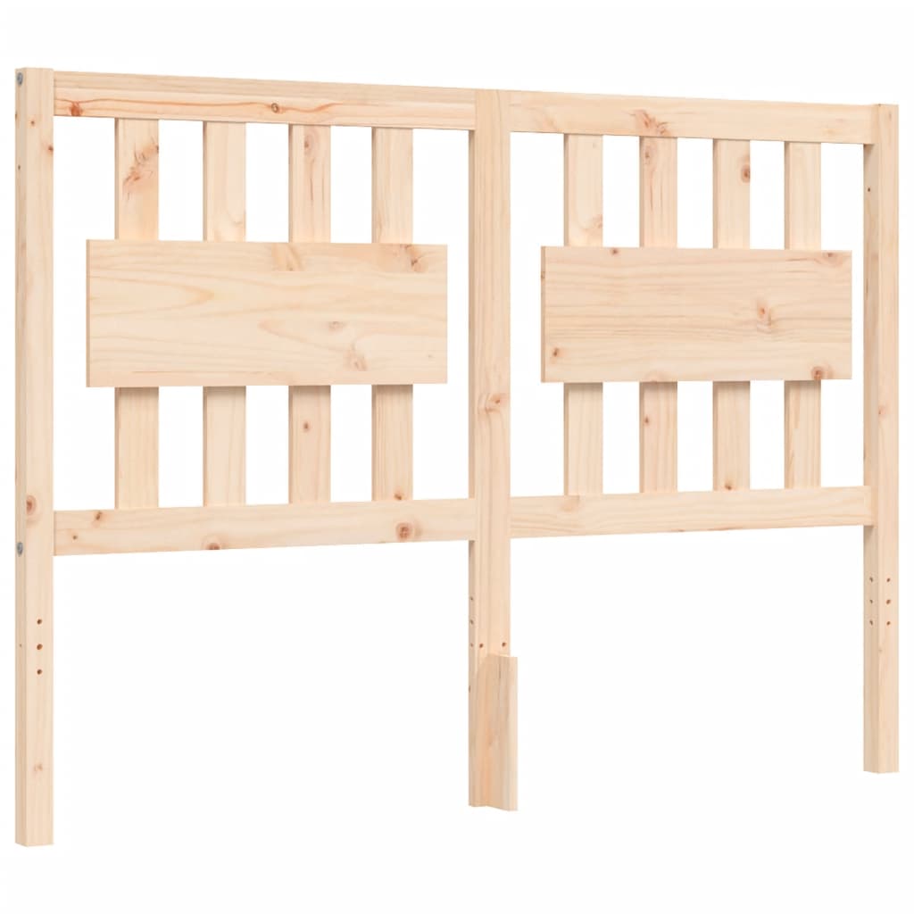 Bed Frame without Mattress 120x200 cm Solid Wood