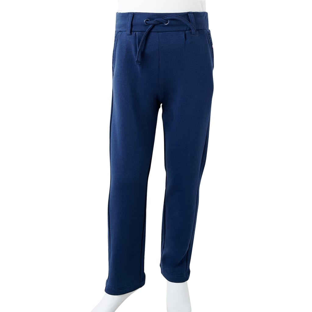 Kids' Pants With Drawstring Navy 116