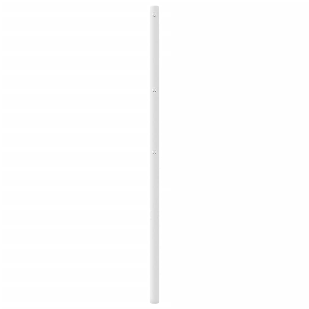 Metal Headboard White 193 cm