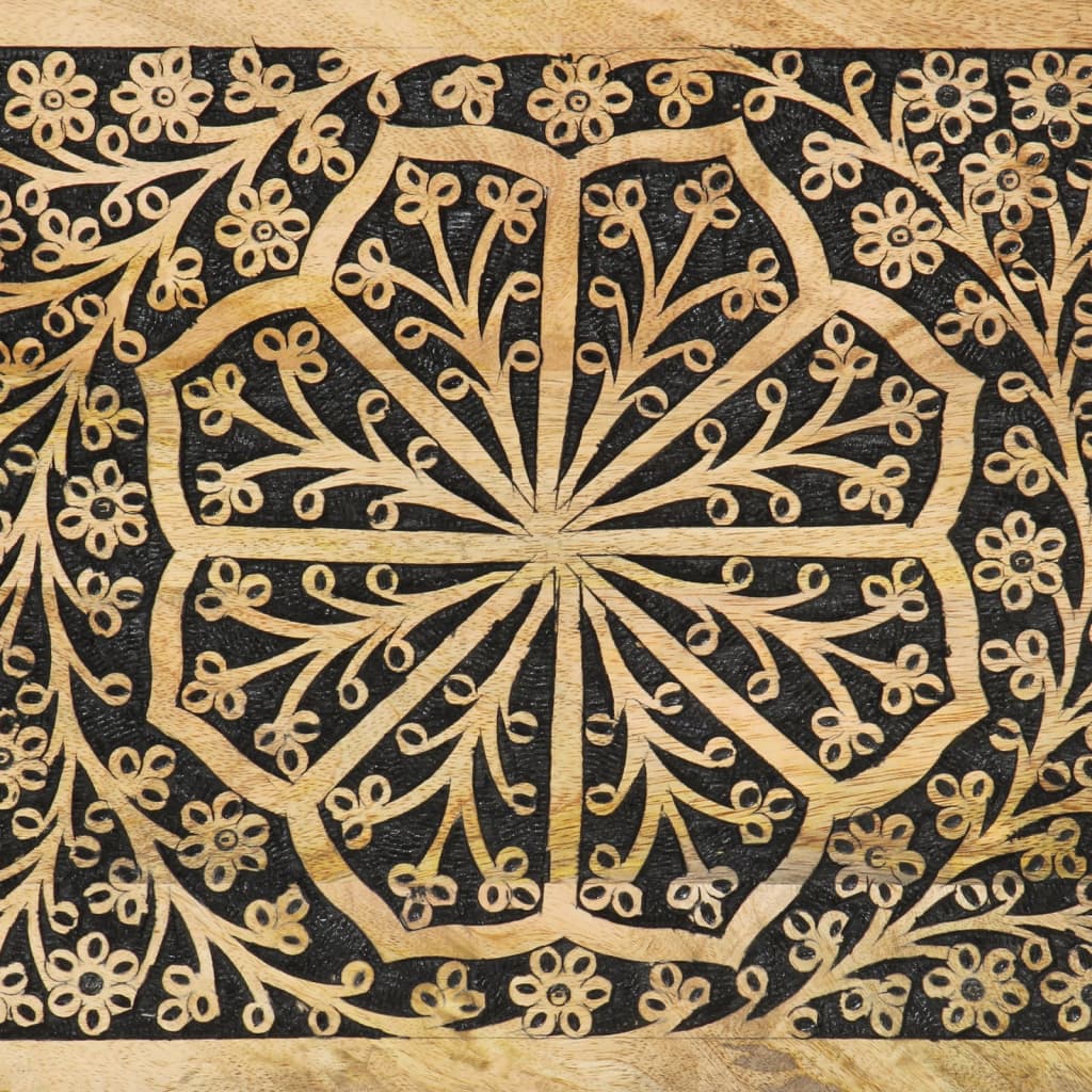 Side Cabinet 80x33x75 cm Solid Wood Mango