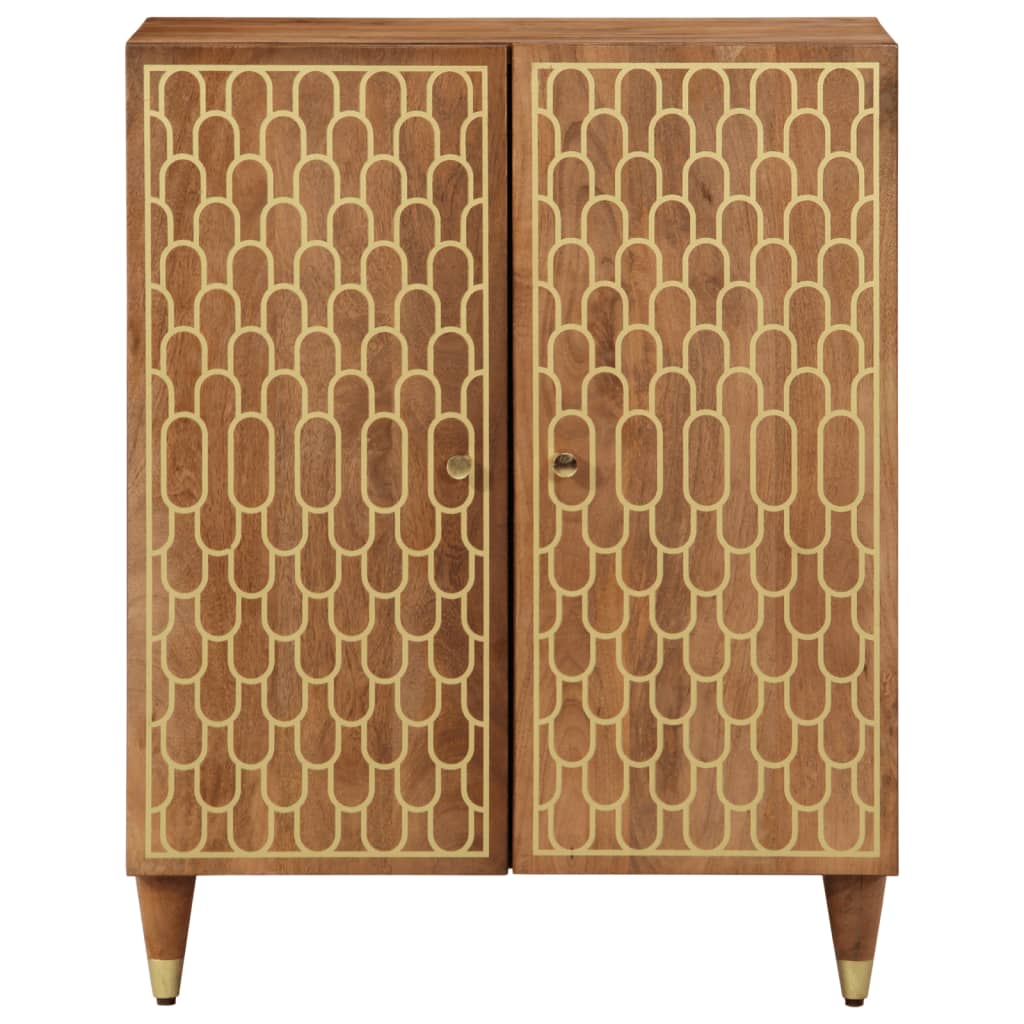 Side Cabinet 60x33x75 cm Solid Wood Mango