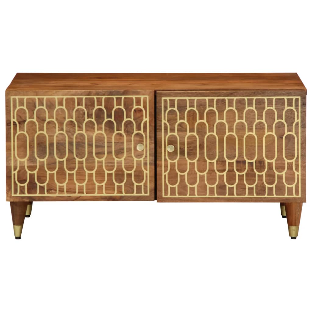 Coffee Table 80x50x40 cm Solid Wood Mango