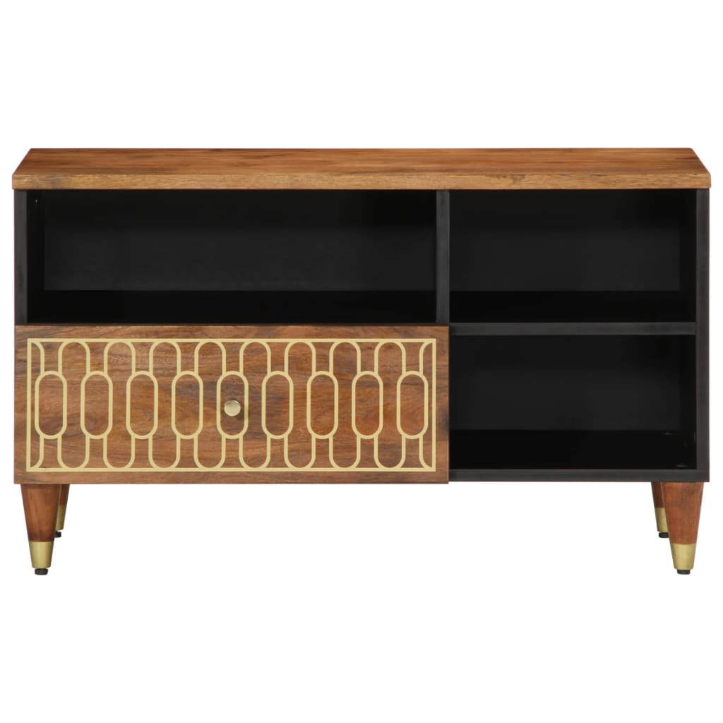 TV Cabinet 80x33x46 cm Solid Wood Mango
