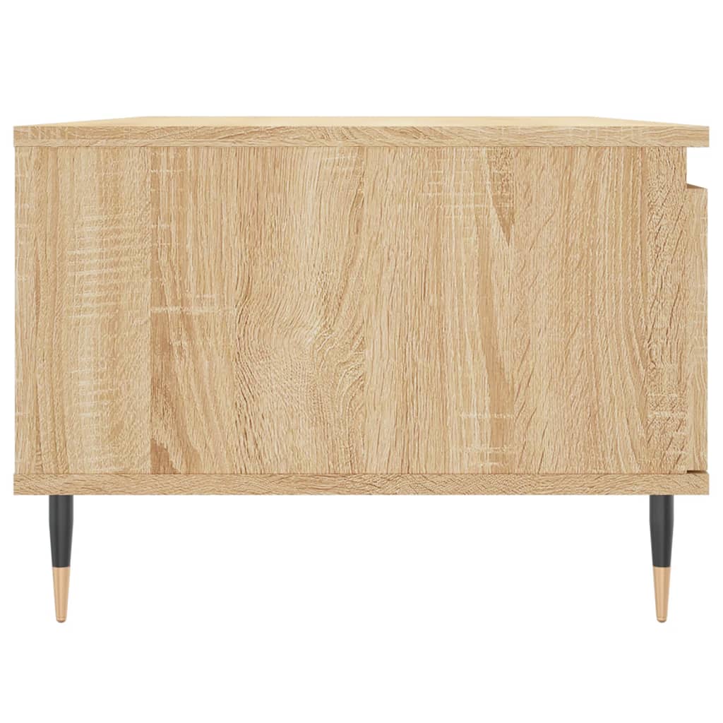Modern Wooden Living Room Coffee Table With Drawer & Open Storage Space Wood