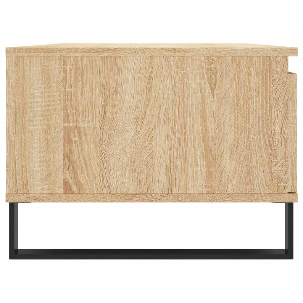 Modern Wooden Living Room Coffee Table With Drawer & Open Storage Space Wood