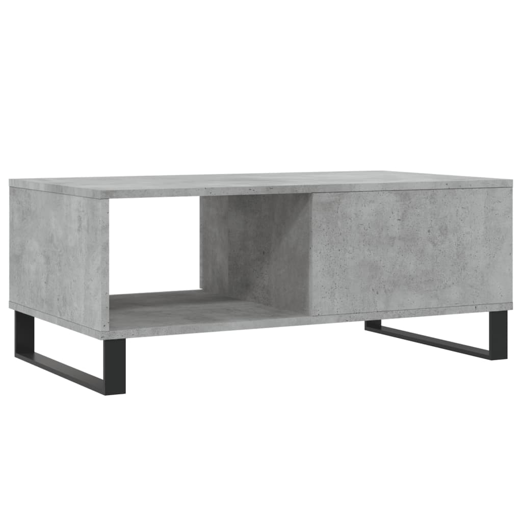 Modern Wooden Living Room Coffee Table With Drawer & Open Storage Space Wood
