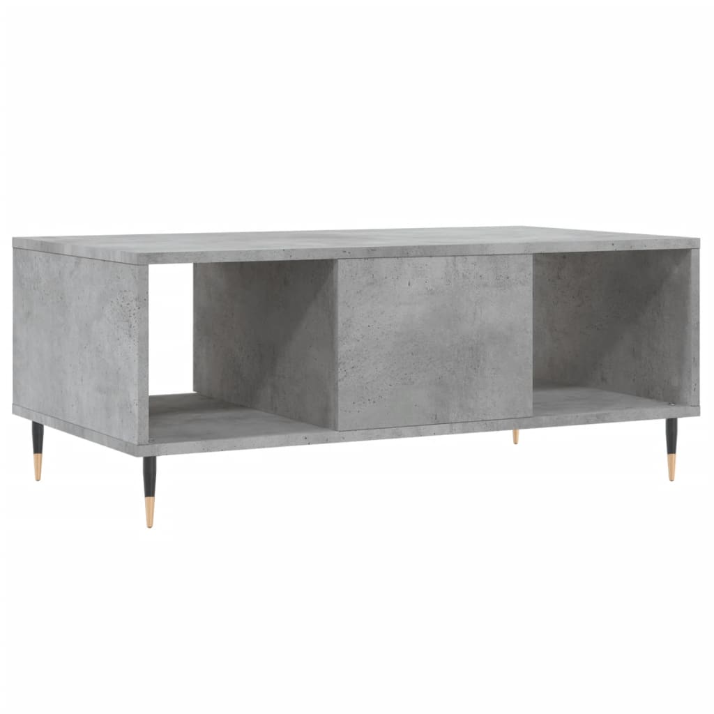 Modern Wooden Living Room Coffee Table With Drawer & Open Storage Compartments