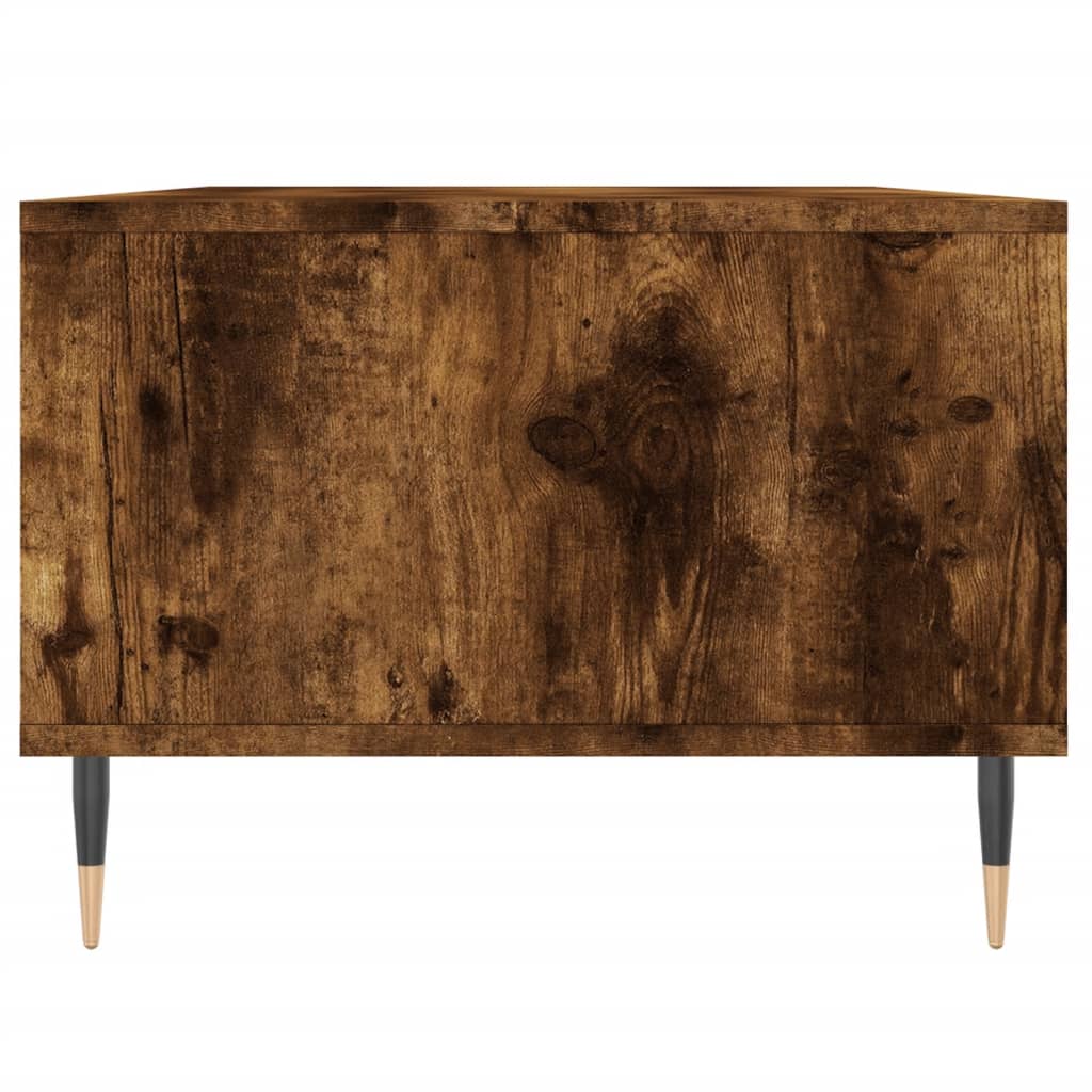 Modern Wooden Living Room Coffee Table With Drawer & Open Storage Compartments