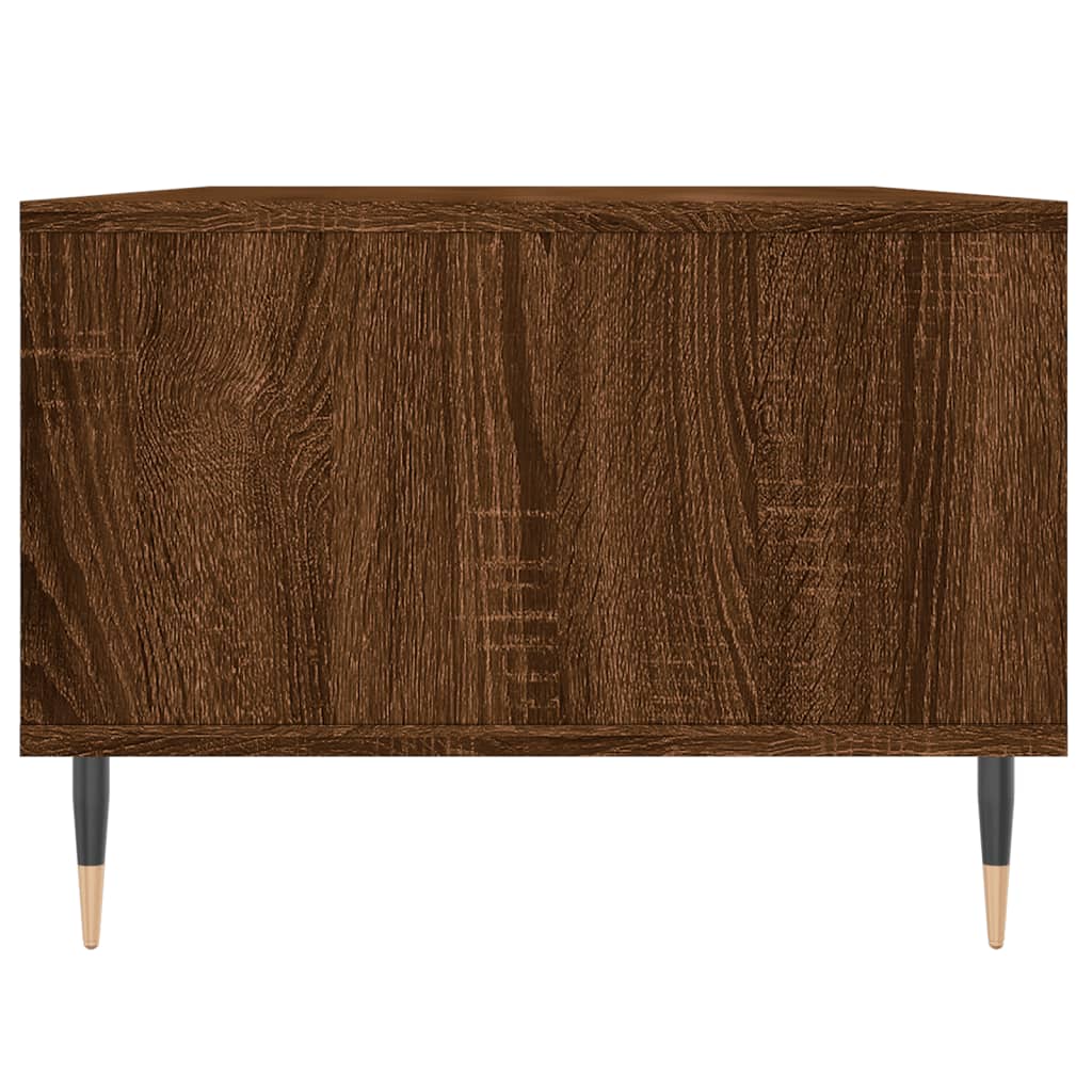 Modern Wooden Living Room Coffee Table With Drawer & Open Storage Compartments