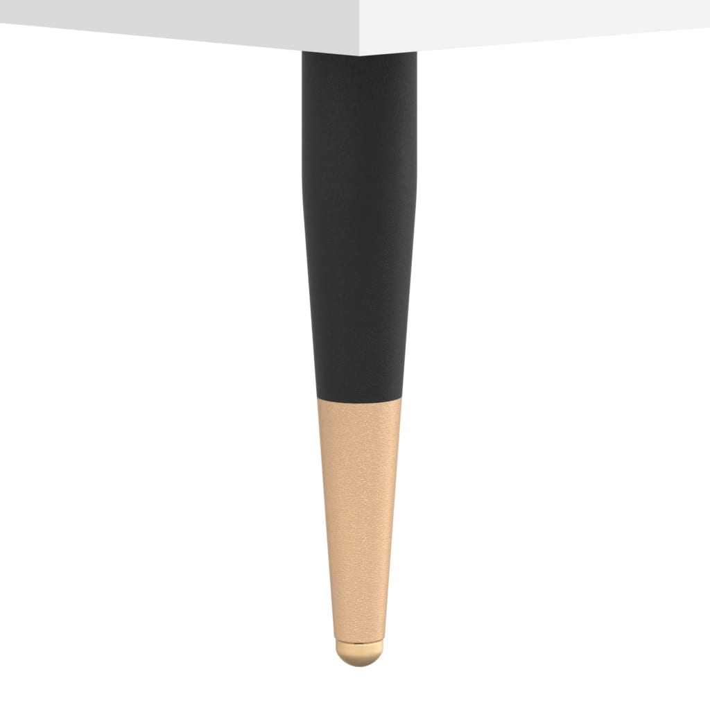 Coffee Tables 2 pcs White 50x46x35 cm Engineered Wood