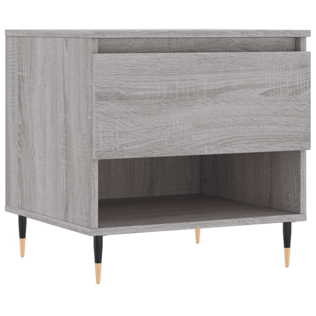 Coffee Table Grey Sonoma 50x46x50 cm Engineered Wood