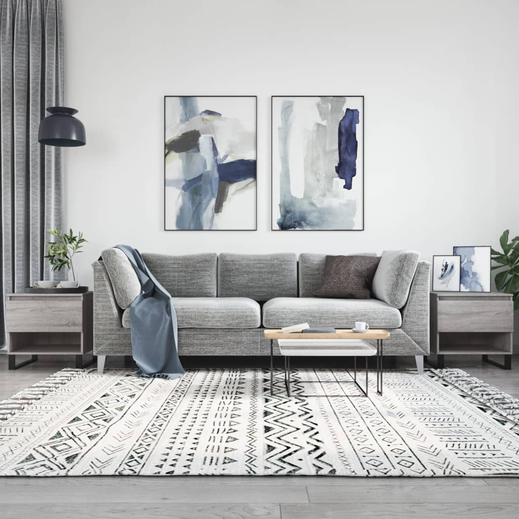 Coffee Tables 2 pcs Grey Sonoma 50x46x50 cm Engineered Wood