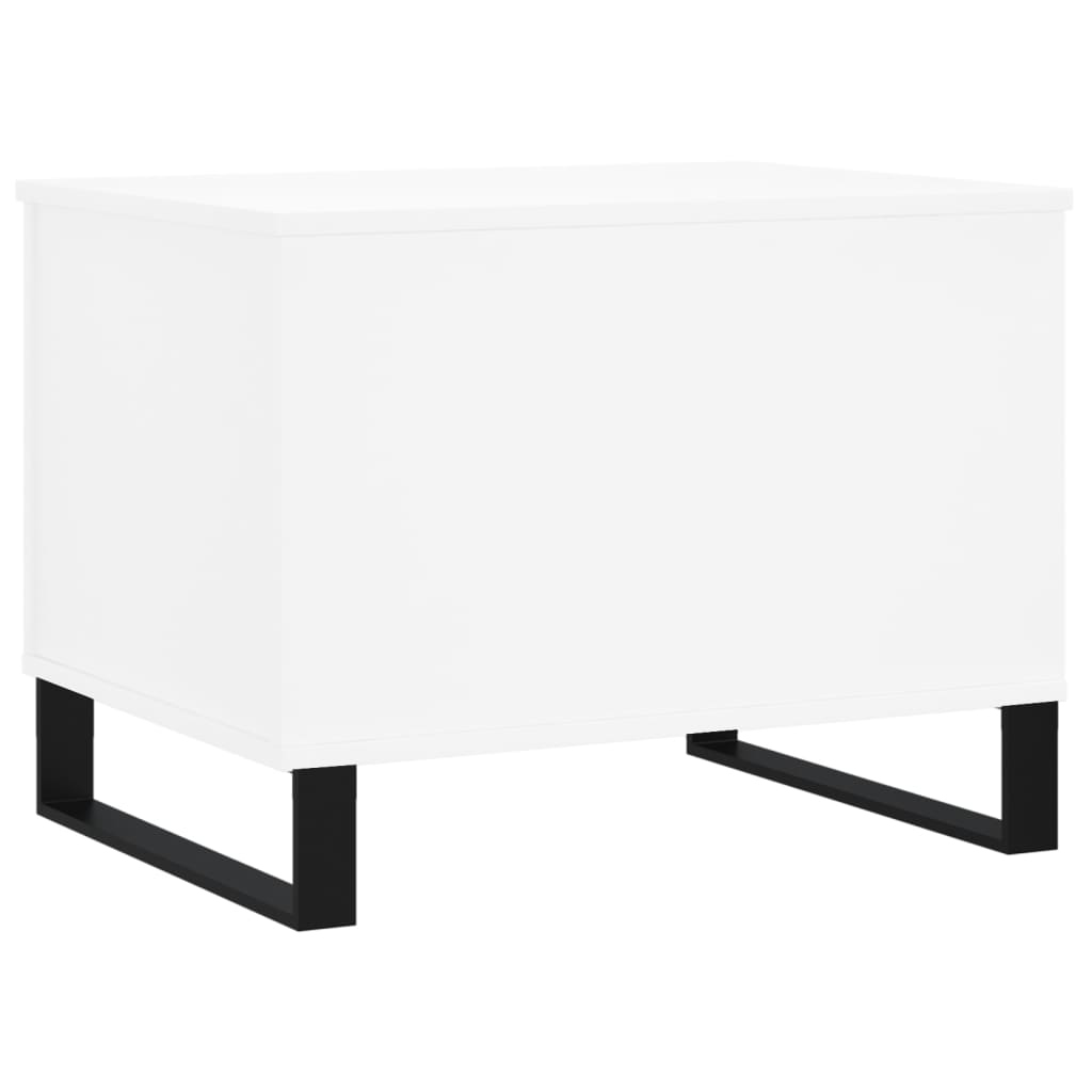 Coffee Table White 60x44.5x45 cm Engineered Wood