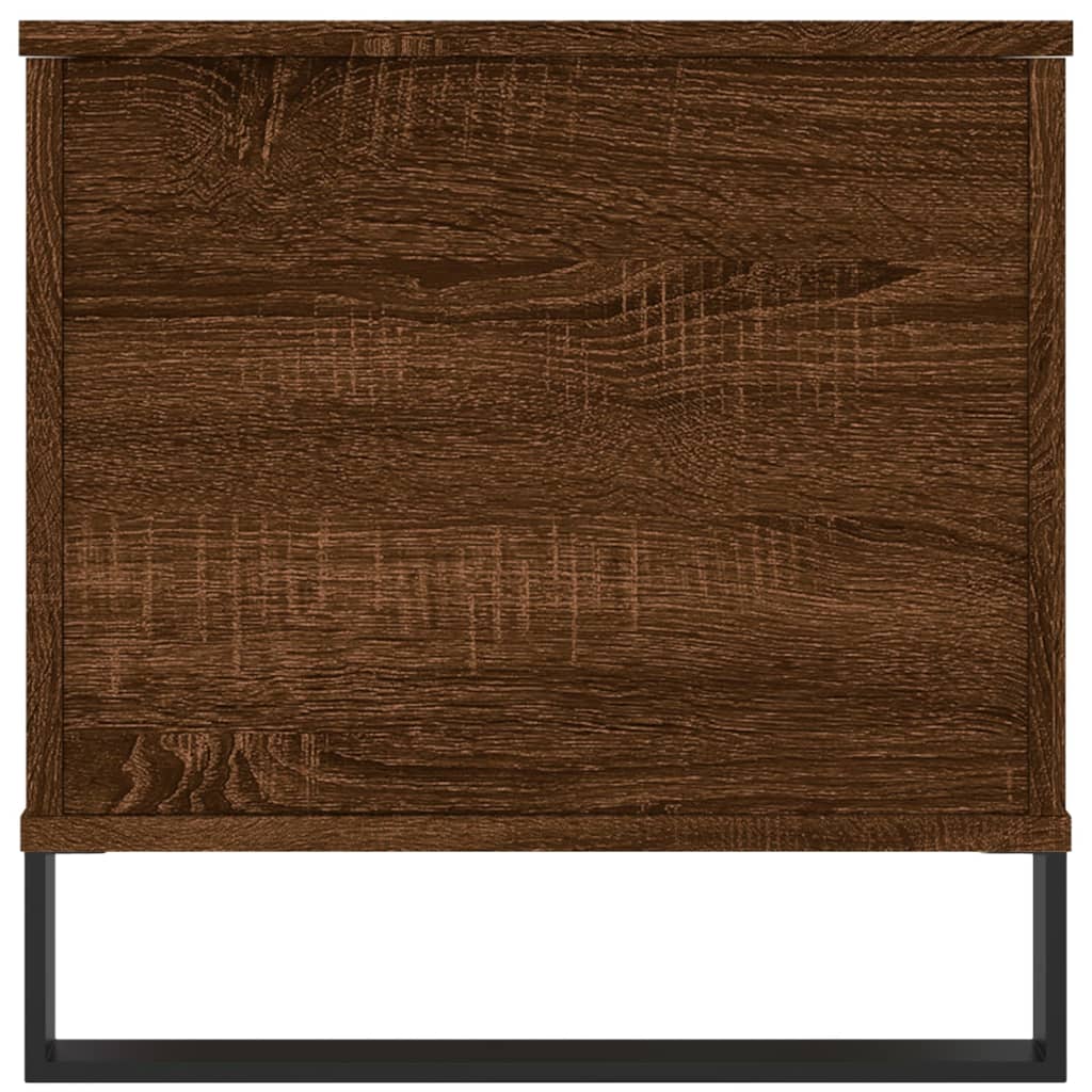Coffee Table Brown Oak 90x44.5x45 cm Engineered Wood