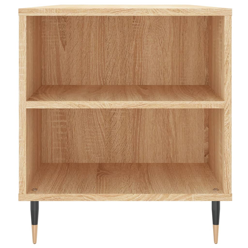 Coffee Table Sonoma Oak 102x44.5x50 cm Engineered Wood