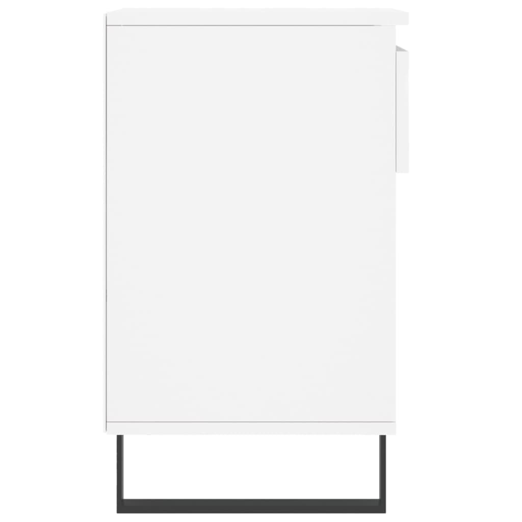 Shoe Cabinet White 102x36x60 cm Engineered Wood